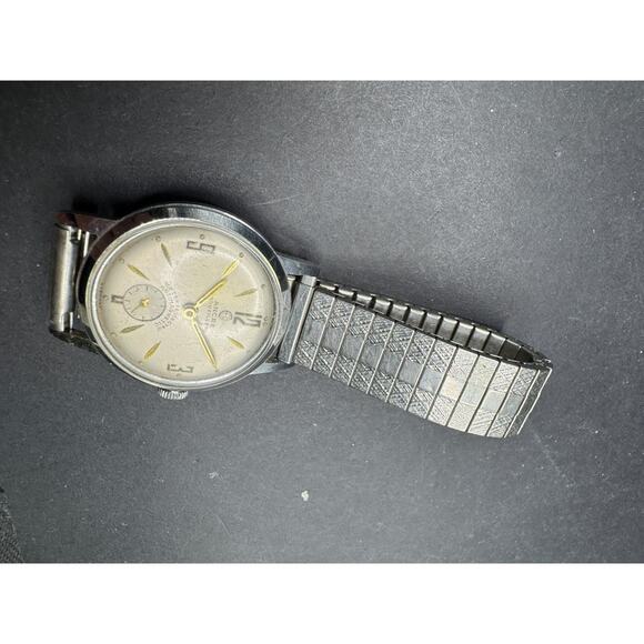 Vintage Ancre Goupilles Manual-wind Men’s Watch Silver Tone Antimagnetic 30mm main image 11